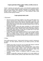 Konspekts 'Google organizācijas kultūras analīze', 1.