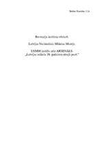 Konspekts 'Latvijas māksla 20.gadsimta otrajā pusē', 1.