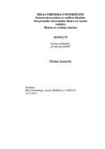 Referāts 'Muitas kontrole', 1.