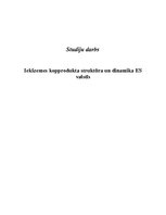 Diplomdarbs 'Iekšzemes kopprodukta struktūra un dinamika Eiropas Savienības valstīs', 1.