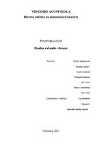 Referāts 'Banku rašanās vēsture', 1.