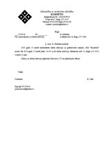 Paraugs 'Vēstule', 1.