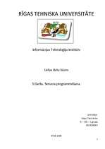 Konspekts 'Servera programmēšana', 1.