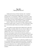 Konspekts 'Vieslekcija "Dancing with the Devil" jeb "Deja ar velnu"', 2.