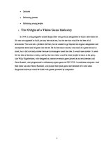 Referāts 'History of Video Games', 5.