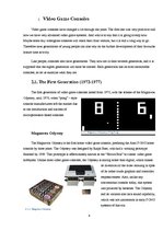 Referāts 'History of Video Games', 6.