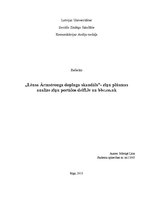 Referāts 'Lēnsa Ārmstronga dopinga skandāls - ziņu plūsmas analīze ziņu portālos delfi.lv ', 1.