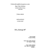 Prakses atskaite 'Pusgada prakses atskaite', 1.