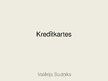 Prezentācija 'Kredītkartes', 1.
