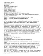 Eseja 'Financial Ratio Analysis of Two Companies', 1.