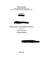 Konspekts 'Starptautiskās ekonomiskās attiecības', 1.