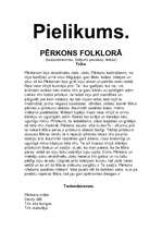 Referāts 'Latviešu mitoloģiskā būtne - Pērkons', 6.