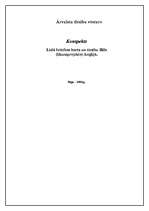 Konspekts 'Lielā brīvības harta un tiesību Bills (likumprojekts) Anglijā', 1.