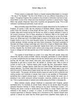 Eseja 'British Way of Life', 1.