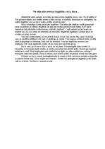 Eseja 'No ceļa mūs novirza bagātība, vara, slava…', 1.