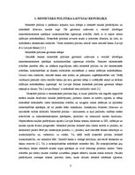 Referāts 'Monetārās politikas ietekme uz banku sistēmu Latvijas Republikā', 8.