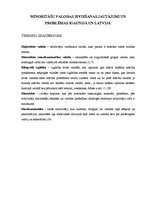 Referāts 'Minoritāšu valodas ieviešanas jautājumi un problēmas Igaunijā un Latvijā', 1.