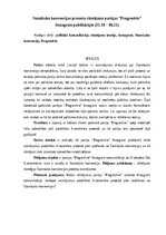 Referāts 'Stambulas konvencijas protestu rāmējums partijas “Progresīvie” Instagram publikā', 1.