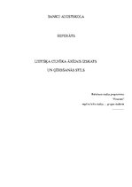 Referāts 'Lietišķa cilvēka ārējais izskats un ģērbšanās stils', 1.