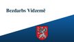 Prezentācija 'Bezdarbs Vidzemē', 1.
