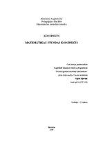 Konspekts 'Saskaitīšana un atņemšana bez pārejas simts apjomā 3.klasei', 6.