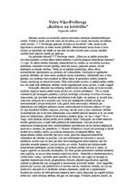 Eseja 'Iespaidu raksts par Vairas Vīķes-Freibergas grāmatu "Kultūra un latvietība"', 1.