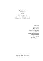 Konspekts 'Pilnsabiedrība "VCX". Biznesa plāns', 1.