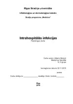 Referāts 'Hospitālās slimības', 1.