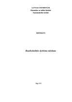Referāts 'Bezalkoholisko dzērienu ražošana', 1.