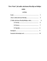 Referāts '"Zero Waste" jeb nulles atkritumu filosofija Baltijas valstīs', 1.