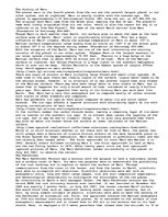 Eseja 'Mars - Past, Present, Future', 1.