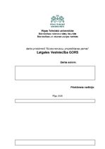 Referāts 'Latgales Vēstniecība GORS', 1.