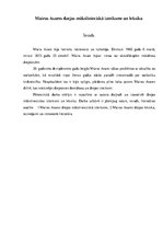 Konspekts 'Mairas Asares dzejas mākslinieciskā izteiksme un leksika', 1.