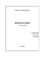 Eseja 'Filosofijas eseja par P.Bankovska rakstu "Bāršanās uz lauka"', 1.