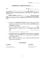 Paraugs 'Uzņēmuma līgums, pieņemšanas nodošanas akts', 3.