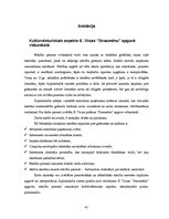 Referāts 'Kultūrvēsturiskais aspekts E.Virzas "Straumēnu" apguvē vidusskolā', 41.