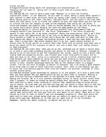 Eseja 'Inside and Out: A Compare/Contrast Essay about the advantages and disadvantages ', 1.