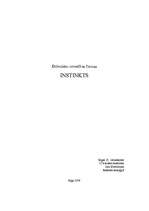 Eseja 'Instinkts', 1.