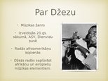 Prezentācija 'Džeza vēsture', 2.