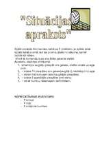 Konspekts 'Stafete ar volejbola elementiem', 2.