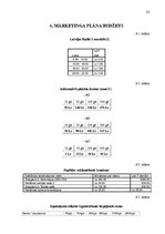 Referāts 'Mārketinga plāns', 22.