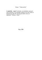 Eseja 'Platons "Valsts"', 1.