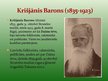 Prezentācija 'Krišjānis Barons', 2.
