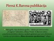 Prezentācija 'Krišjānis Barons', 5.