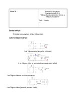 Konspekts 'Elektrība un magnētisms — laboratorijas darbs Nr. 4: Mēraparātu ieejas parametru', 1.