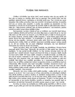 Eseja 'Atziņas, kas nenoveco', 1.