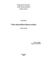 Eseja 'Vides aizsardzības likuma analīze', 1.