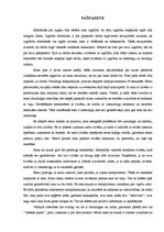 Eseja 'Pašpadeve', 1.