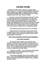 Referāts 'Latvijas armija', 1.