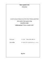 Diplomdarbs 'Klientu apkalpošanas kvalitāte Rīgas tūrisma aģentūrās', 1.